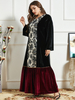  Vêtements Borka Islamic Clothing Modest Kebaya Maleisie Prayer Clothes Dubai Women Vetement Femme Turkish Embroidery Robe Femme Musulman Maxi Dress Abaya