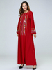  Kebaya Maleisie Vêtements Borka Turkish Robe Femme Musulman Modest Prayer Clothes Islamic Clothing Vetement Femme Embroidery Dubai Women Maxi Dress Abaya