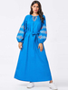 Islamic Clothing Kebaya Maleisie Women Dubai Vetement Femme Prayer Clothes Vêtements Turkish Modest Embroidery Borka Robe Femme Musulman Maxi Dress Abaya