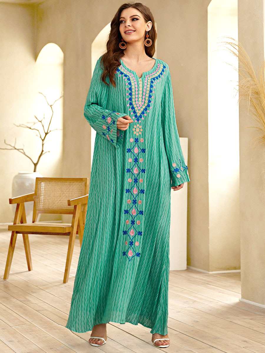  Plus Size Kaftan Arabic Fashion Femme Turkish Dubai Islamic Clothing Modern Burka Modest Musulmane Vetements Women Muslim 2022 Burqa Hijabi Maxi Dress Abaya