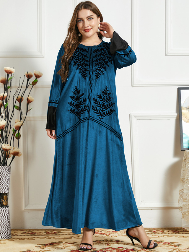  Dubai Hijabi Turkish Modest Muslim Burka Femme Arabic Women Musulmane Modern Plus Size Islamic Clothing Vetements Fashion Burqa Kaftan 2022 Maxi Dress Abaya