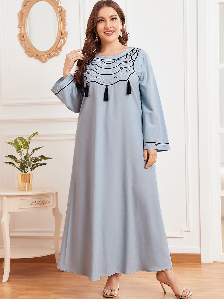  Musulmane Hijabi Vetements Burqa Dubai Kaftan Modest Arabic Turkish Femme Fashion Islamic Clothing Women 2022 Muslim Burka Plus Size Modern Maxi Dress Abaya