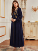 Modern Arabic Jalabiya Fashion Modest Dubai 2022 Vetements Jilbab Burqa Women Turkish Kaftan Musulmane Muslim Burka Islamic Clothing Plus Size Hijabi Maxi Dress Abaya