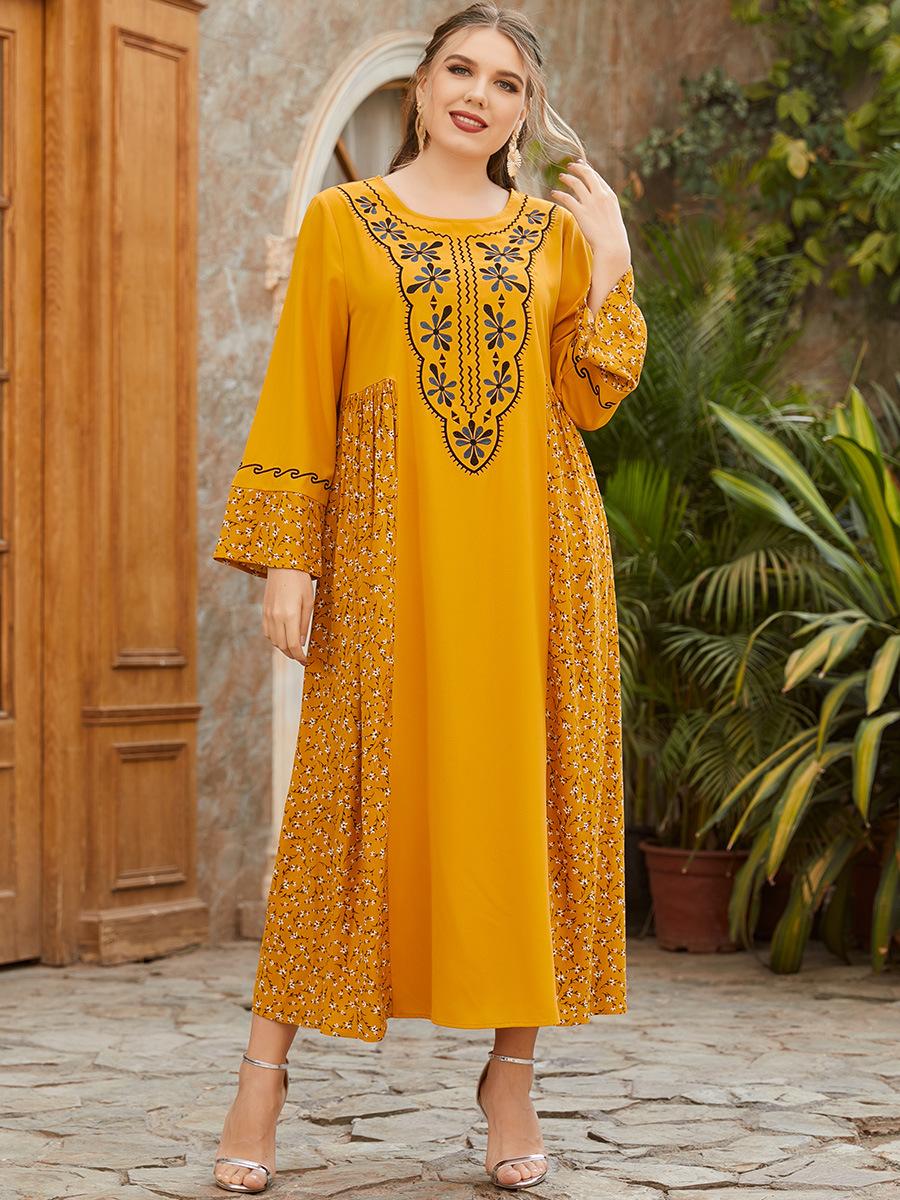  Jalabiya Modest Women Arabic Burka Turkish Vetements Dubai Jilbab Muslim Fashion Plus Size Burqa Islamic Clothing Modern Musulmane Kaftan 2022 Hijabi Maxi Dress Abaya
