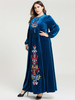  Fashion Dubai Women Arabic Modest Musulmane Hijabi Burqa Muslim Islamic Clothing Vetements Modern Femme Burka 2022 Kaftan Turkish Maxi Dress Abaya