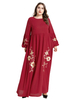  Kebaya Maleisie Borka Prayer Clothes Embroidery Vêtements Robe Femme Musulman Vetement Femme Dubai Modest Women Turkish Islamic Clothing Maxi Dress Abaya