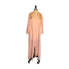 2022 New Spring Elegant Pure Color Flowing Gold Chiffon Middle East Muslim Soft Dubai Ethnic Style Jacket