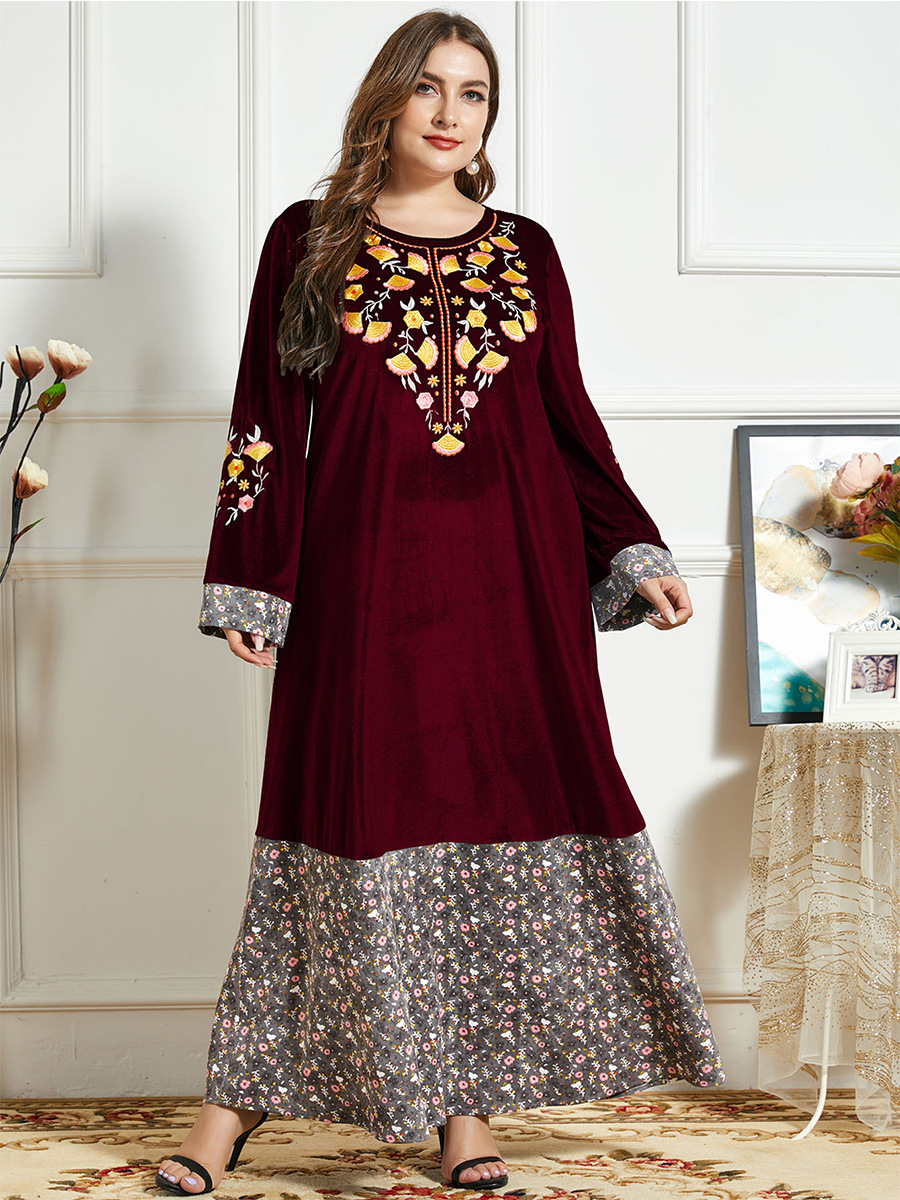  Islamic Clothing Burqa Women Fashion Turkish Arabic Burka Modest Musulmane Vetements Dubai Hijabi Kaftan Muslim Modern 2022 Femme Maxi Dress Abaya
