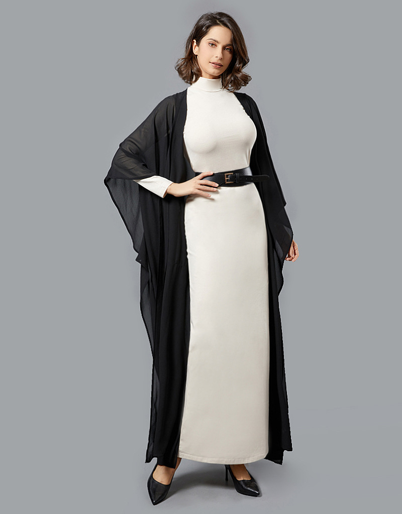 Arabic Robe New Design Malaysia Islamic 2022 Modern Women Salwar Kameez Casual Open Abaya