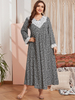  Cotton Kaftan Burqa Dubai Turkish Femme Muslim Dresses Vetements Fabric Hijabi Women Fashion Burka Modest Islamic Clothing Turkish Musulmane Borka Maxi Dress Abaya