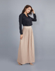 Muslim Middle East Dubai Wholesale Modest Fashion New Design Lady Sheath Dress Skirt