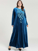 Prayer Clothes Kebaya Maleisie Vêtements Embroidery Vetement Femme Borka Turkish Women Robe Femme Musulman Islamic Clothing Modest Dubai Maxi Dress Abaya