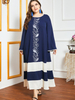  Kebaya Maleisie Dubai Embroidery Robe Femme Musulman Vetement Femme Islamic Clothing Modest Turkish Borka Prayer Clothes Women Vêtements Maxi Dress Abaya
