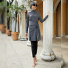 Fashion Plus Size Muslim Lady Modest Wholesale Swimwear Islamic Women's Burkini