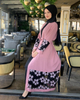  Open Abaya Kimono Modest Robe Dubai Fashion Morocco Islamic Clothing Muslim Burka 2022 Turkish Arab Jalabiya Kaftan Women Maxi Dress Open Abaya