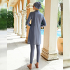 Lady Modest Wholesale Fashion Plus Size Muslim Swimwear Islamic Women's Burkini