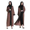  Open Abaya Arab Modest Burka Kaftan Fashion Robe Turkish Kimono 2022 Jalabiya Dubai Muslim Islamic Clothing Morocco Women Maxi Dress Open Abaya