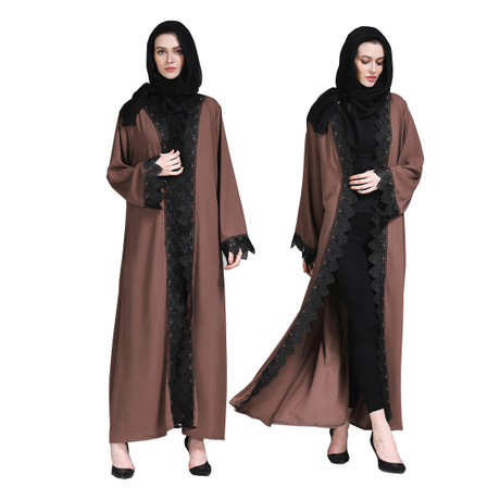  Open Abaya Arab Modest Burka Kaftan Fashion Robe Turkish Kimono 2022 Jalabiya Dubai Muslim Islamic Clothing Morocco Women Maxi Dress Open Abaya