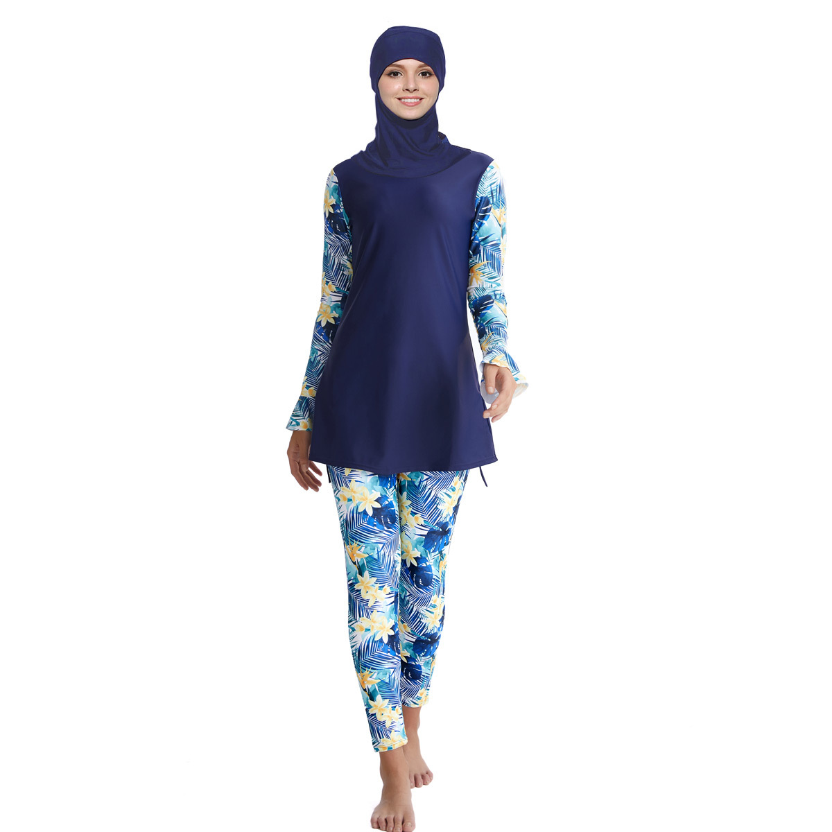 Plus Size Islamic Wholesale Fashion Muslim Women's Lady Swimwear Modest Burkini