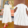  Bat Sleeve Modest Kaftan Islamic Clothing Caftan Muslim Kimono Burka Arab Morocco Jalabiya Abaya Turkish Thobe 2022 Dubai Prayer Women Maxi Dress Abaya