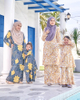 SIPO Eid New Design Malaysia Pahang Muslim Perempuan Print Floral Dress Modern Baju Kurung for Islamic Arab Turkey Dubai Women