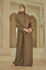 Custom Abaya Women Muslim Dress Long Prayer Dress Plain Loose Jilbab Hijab Dress Islamic Modest Khimar Hijab Abaya