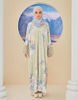 SIPO Latest Fashion Kaftan Embroidered Stain Print Ethnic Clothing Modern Islamic Clothing In Malaysia