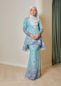 SIPO Eid Hot Selling Malaysia Baju Kurung Cotton Tencel with Full Lining Musulmane Women Dresses A-Line Kurung Cutting with Lace Modern Kurung