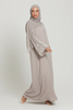 SIPO Premium Textured Embellished Open Abaya woman Dress Modest Fashion Dubai style Abaya