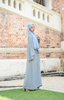 SIPO Hot Selling Abaya Luxe Dubai Malaysia Style Solid Color Exquisite Embroidery Muslim Women Dresses 