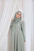 Sipo New Design Malaysia Style Abaya with Exclusive Handmade Beads Muslim Women Dresses