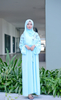 SIPO Middle East Arabic Women Abaya Dubai Robe Muslim Clothing Beading Design Open Abaya for Women