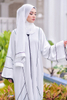 SIPO Eid Dubai Abaya Kimono Closed Front Style Modest Dress Islamic Clothing Elegant Women Muslim Dress Zoom Jazz Crepe Open Abaya