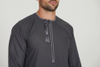 SIPO Men Islamic Clothing Solid Color Premium Arab Design Middle Eastern Arab Saudi Fashion Thobes