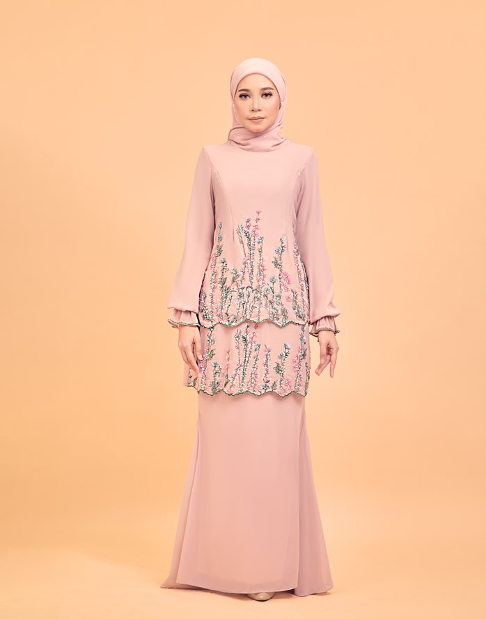 LILAC BLUE Malaysia Kurung
