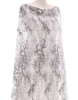 Embroidery Lace PEARL BEADED LACE IN CHARCOAL GREY