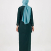 Kurung Kebaya Tulip skirt cutting with ruffle Beading Design