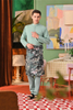 SIPO Luxury Malaysia Men Sets Heritage-inspired Men's Baju Melayu With Metal Ring Buttons