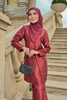 SIPO Luxury 2024 New Design Baju Kurung Wholesale in Vietnam Premium Thai Silk Muslim Dress Malaysia Baju Kurung Muslim Clothing