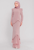 SIPO Hot Selling Malay Style Baju Kurung Wholesale in Vietnam Full Embroidery Muslim Women Dress