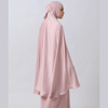 SIPO Eid Muslim Prayer wear Telekung Custom Manufacturer Telekung Korean Silk Malaysia Sorong Telekung Prayer Set