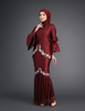 SIPO Wholesale Embroidery Mini Kurung High Quality Elegant Malaysia Baju Kurung Women Muslim Dresses
