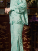 SIPO Wholesale High Quality Lace Elegent Women Dresse Malaysia Baju Kurung Lantern Sleeve Modest Fashion Wear Kurung Modern