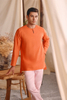 SIPO New Design Elegant Men's Kurta with Key-Hole Neckline And Button Accents Men Kurta Set