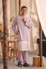 SIPO Modern Men's Kurta with Key-Hole Neckline And Functional Side Pockets Kurta For Men