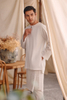 SIPO Wholesale Supplier of Men's Keyhole Kurta with Button Accents 