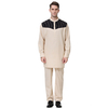 Modern Fabric Cotton Breathable Malaysia Adults Long Sleeve Islamic Muslim Men Baju Kurung