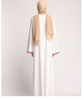  Abaya Muslim Dresses Dubai Kimono Kaftan Islamic Clothing White Open Abaya
