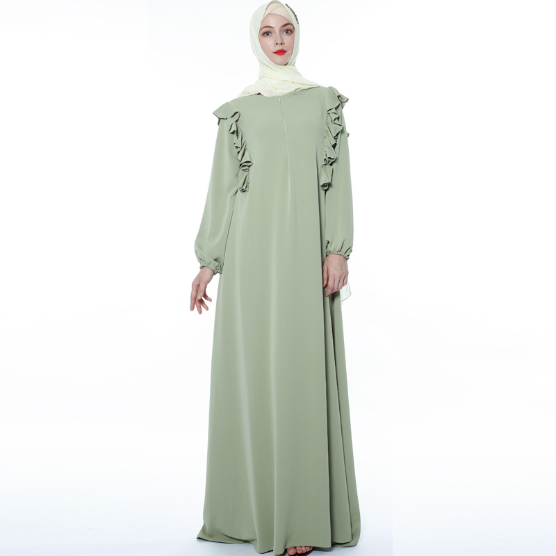 Fungus Muslim Islamic Abaya Modest Dress Maxi Dress