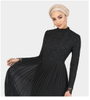 High Collar White Color Lace Design Cotton Materials Islamic Clothing Muslim Top